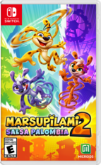 NINTENDO SWITCH
MARSUPIALAMI 2
SALSA PALOMBIA
EVERYONE ENFANTS et ADULTES
ESRB
MICROIDS