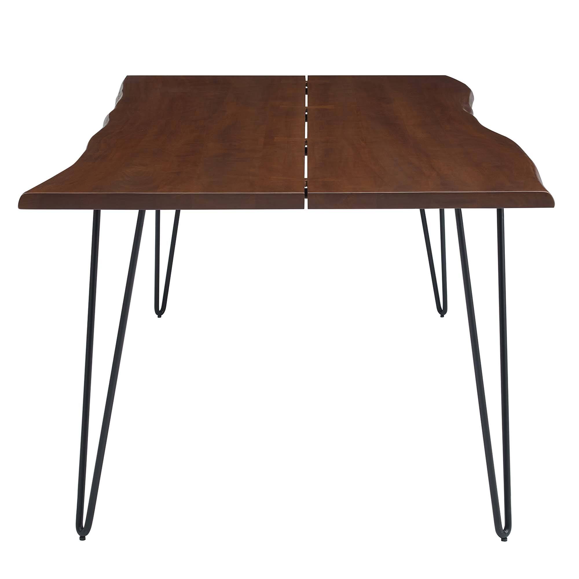 Back. Modway - Ardor 96" Live Edge Acacia Wood Acacia Wood Dining Table - Brown.