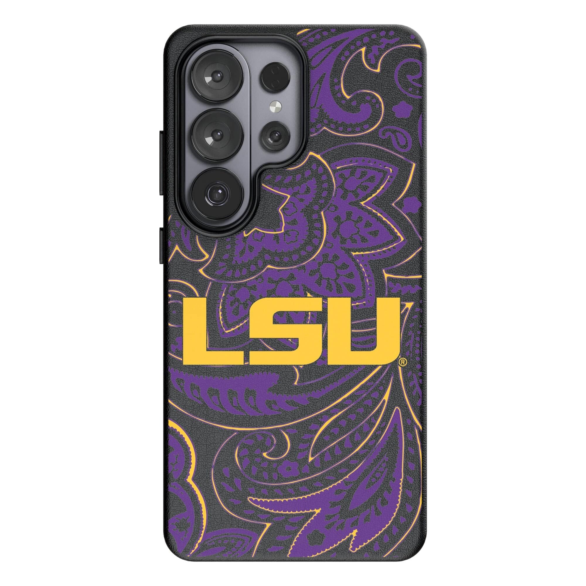 Keyscaper - NCAA - LSU Tigers Paisley Galaxy Magnetic Bump Case - S24 Plus - Black price history on PriceWatchPro