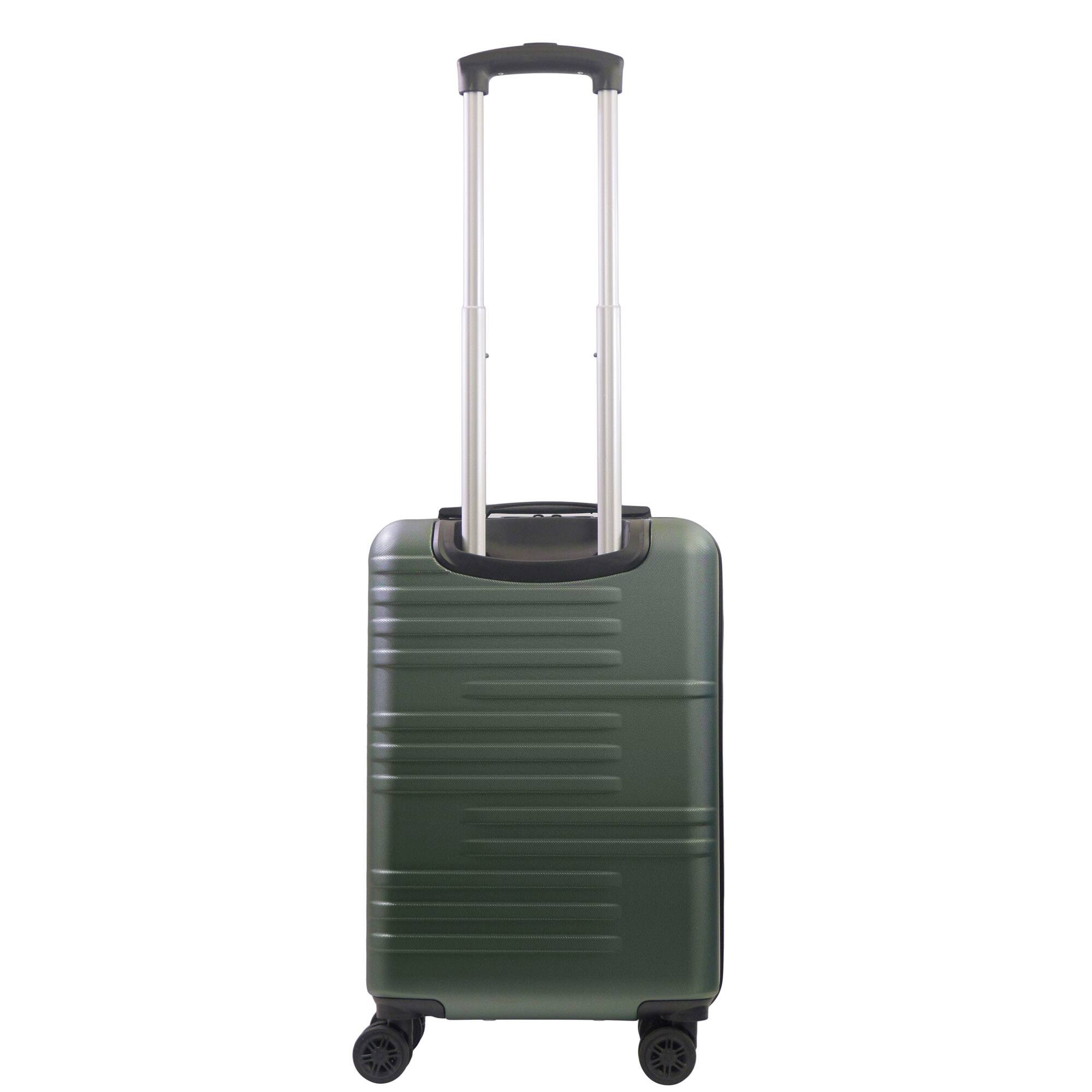 Back. American Dreamliner - 22.5" Hardside Carry-On Luggage - GREEN.