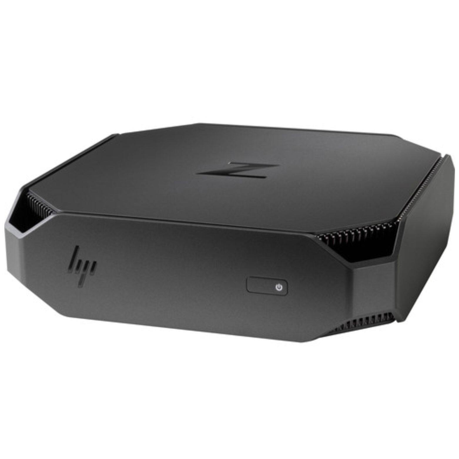 Alt View 1. HP - Z2 Mini G4 Workstation Intel Core i7-9700 3.0 GHz 16GB DDR4 256GB SSD NVIDIA Quadro P600 Windows 11 Pro Desktop - Black.
