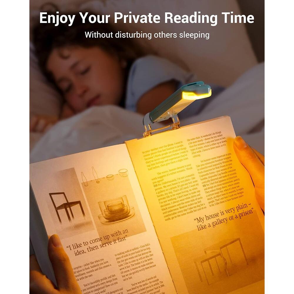 Enjoy Your Private Reading Time  
Without disturbing others sleeping

"I like to come up with an idea, then serve it fast"

"My house is very plain – like a gallery or a prison"