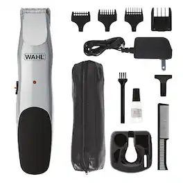 Wahl - Groomsman Corded or Cordless Beard Trimmer - Rechargeable Grooming Kit - 9918-6171-MI