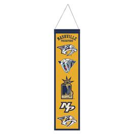 WinCraft - Nashville Predators 8" x 32" Evolution Banner - Multicolor