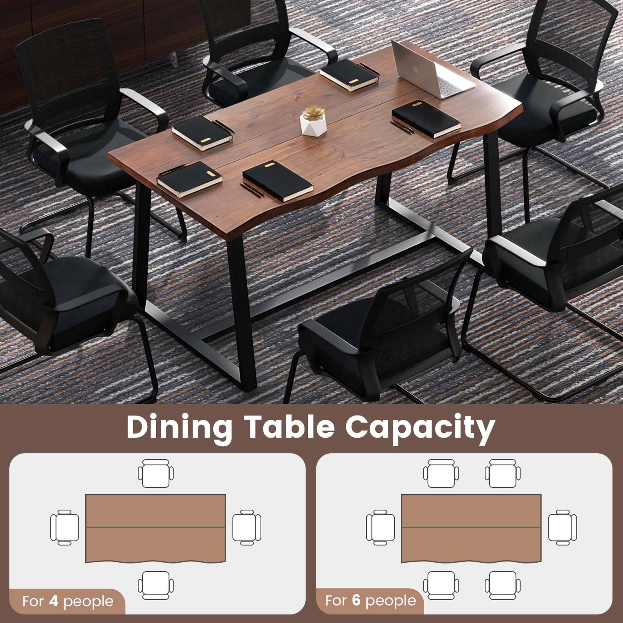 Dining Table Capacity: For 4 people For 6 people