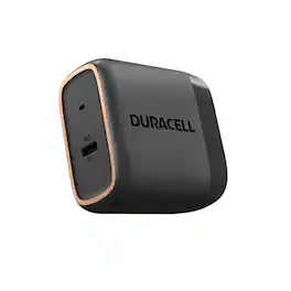 Duracell - Premium Foldable Wall Charger 45W PD Single Port USB-C From The Most Trusted Brand In Power! DMP-WC-PD45 - Multi