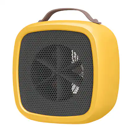 Front. Cluzine - Portable Mini Heater, 3S Fast Heat, No Light Low Noise, Anti-Scald, for Home Office Desk.
