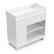 Alt View 13. Storkcraft - Modern Nursery Changing Table Dresser - White.