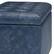 Alt View 15. Simpli Home - Cosmopolitan Storage Ottoman - Denim Blue.
