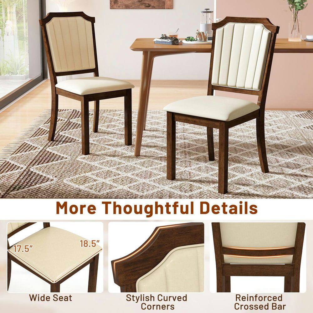 More Thoughtful Details

- 17.5" Wide Seat
- 18.5" Stylish Curved Corners
- Reinforced Crossed Bar