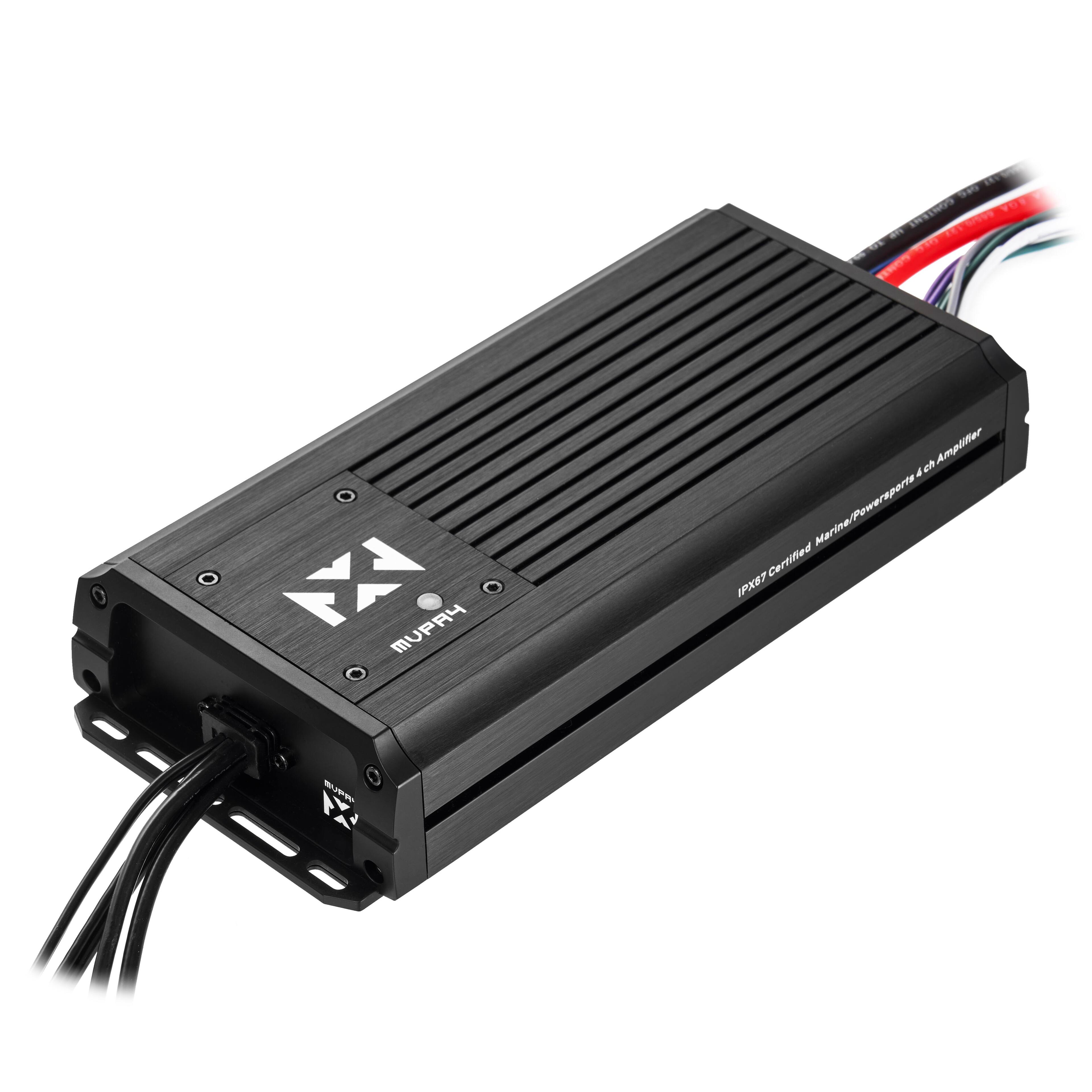 00d MUPH Amplifier d Marine/Powersports Certified IPX7
