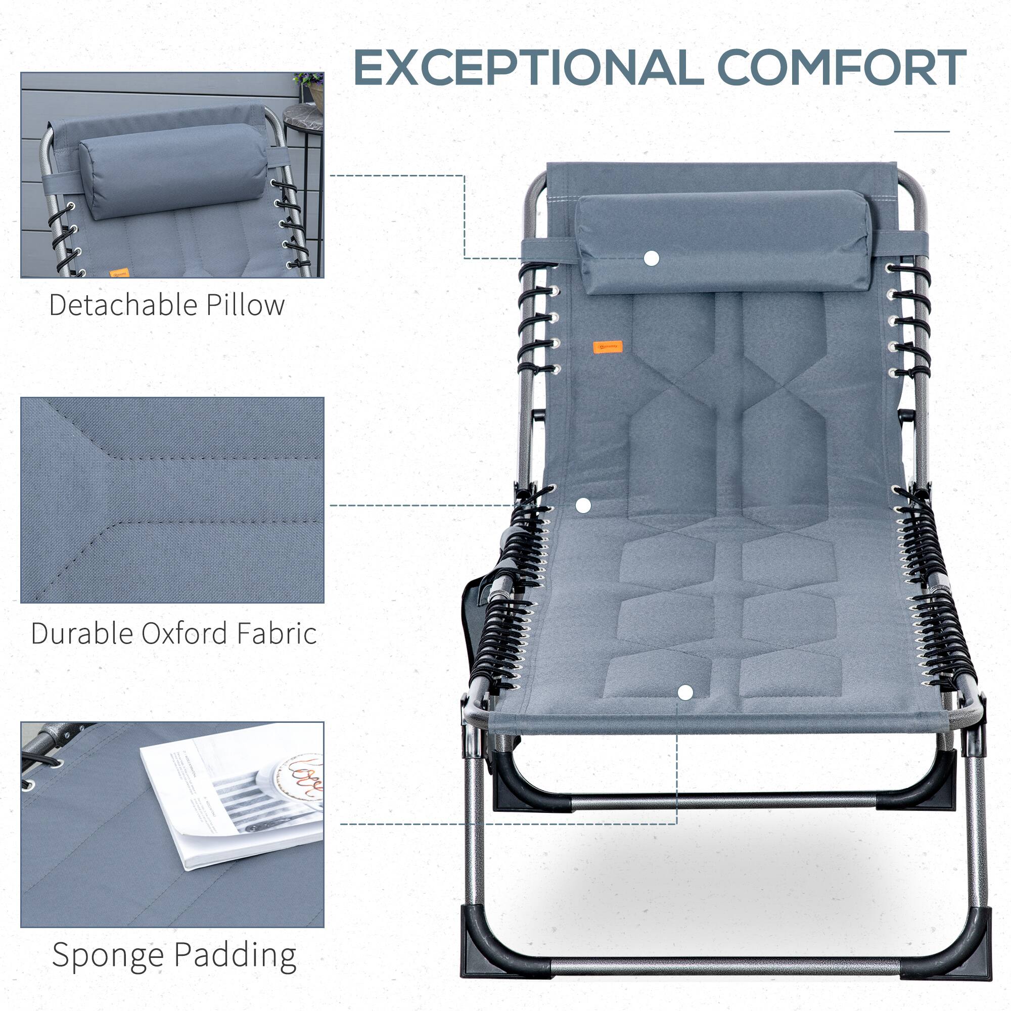 EXCEPTIONAL COMFORT
Detachable Pillow
Durable Oxford Fabric
Sponge Padding