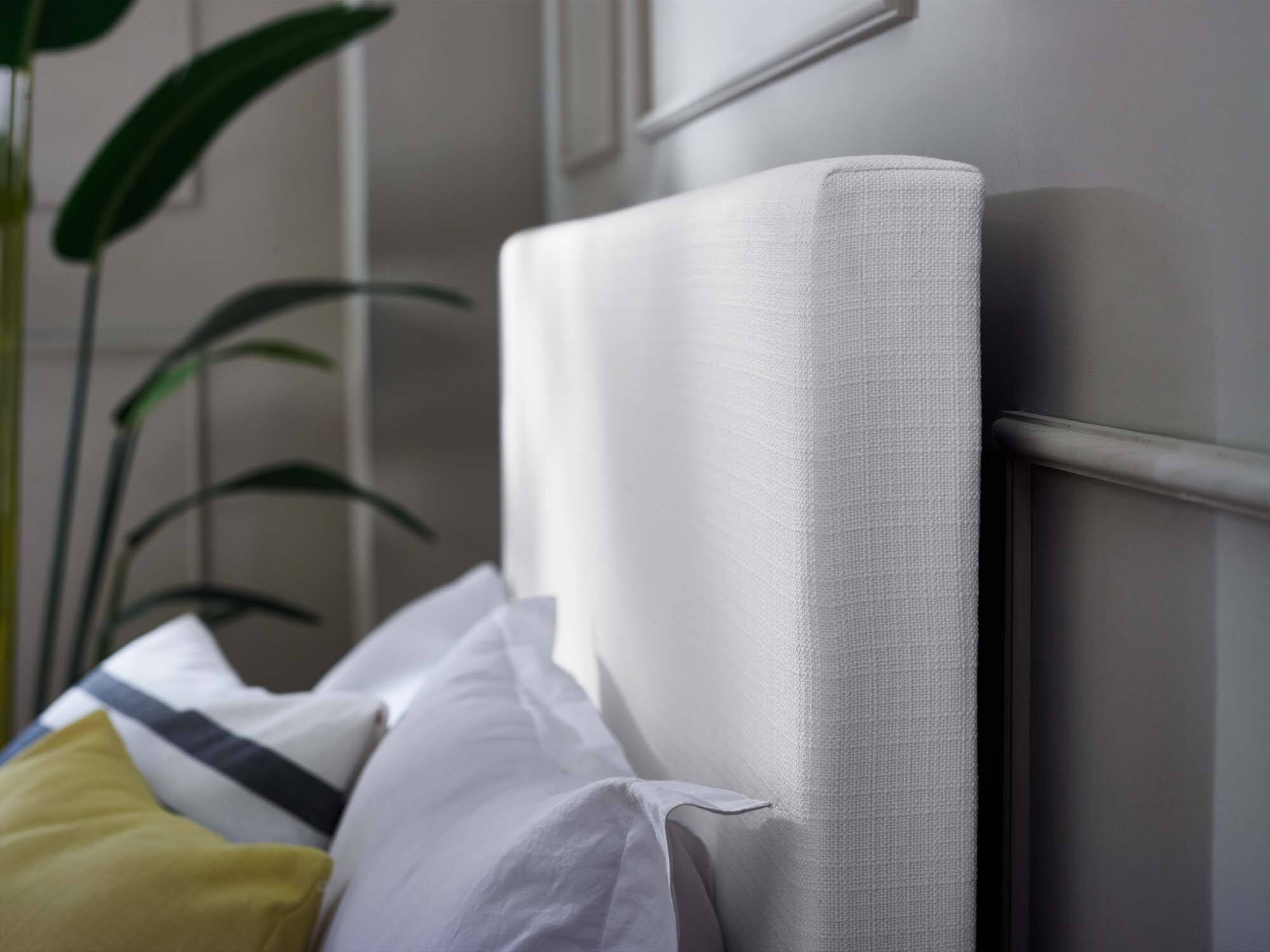 Alt View 5. Modway - Taylor Upholstered Linen Fabric King and California King Headboard by Modway - White.