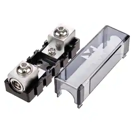 NVX - XFMANL 1/0 to 4 Gauge ANL/Mini-ANL Modular Inline Fuse Holder – Car & Marine Audio Circuit Protection