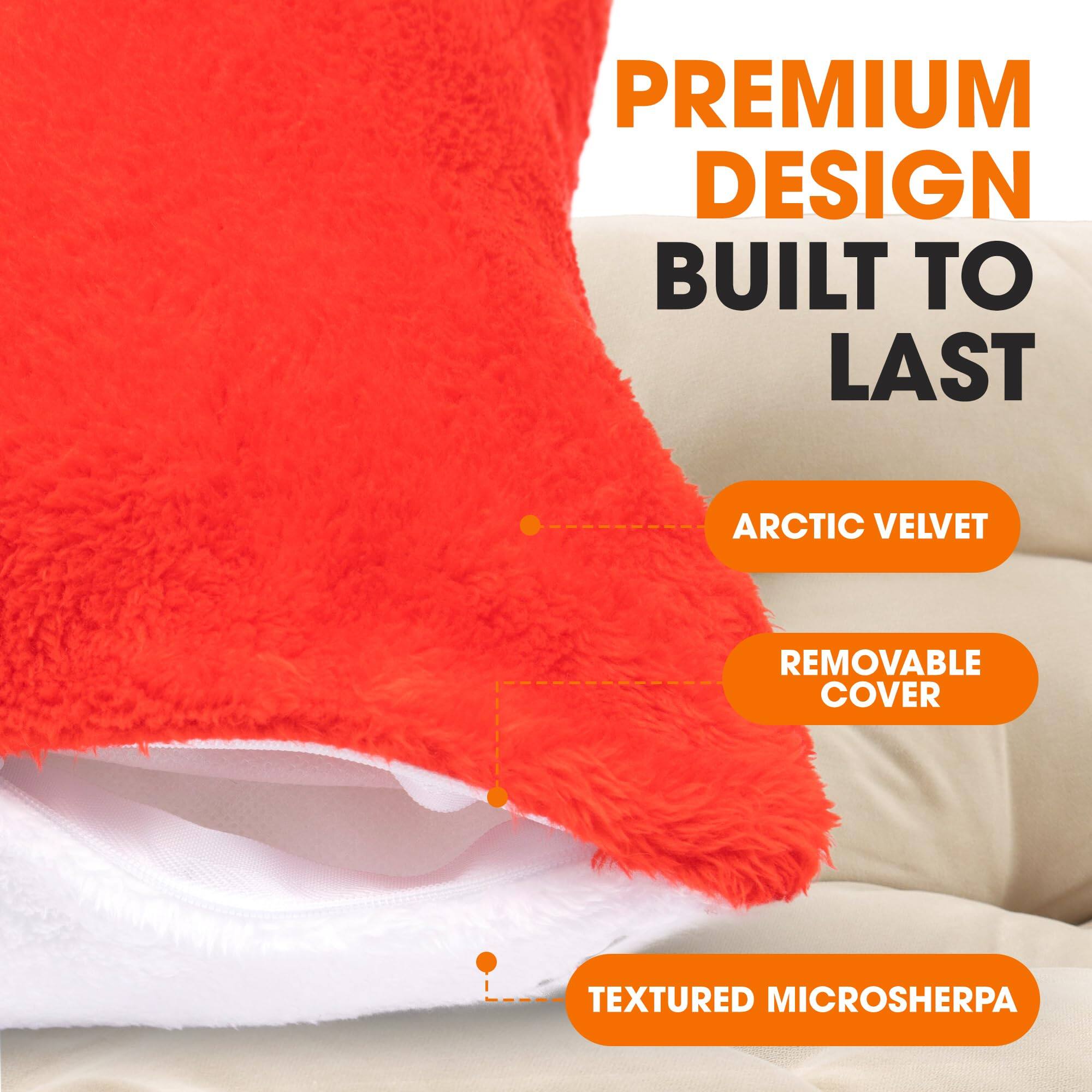 PREMIUM DESIGN BUILT TO LAST  
ARCTIC VELVET  
REMOVABLE COVER  
TEXTURED MICROSHERPA