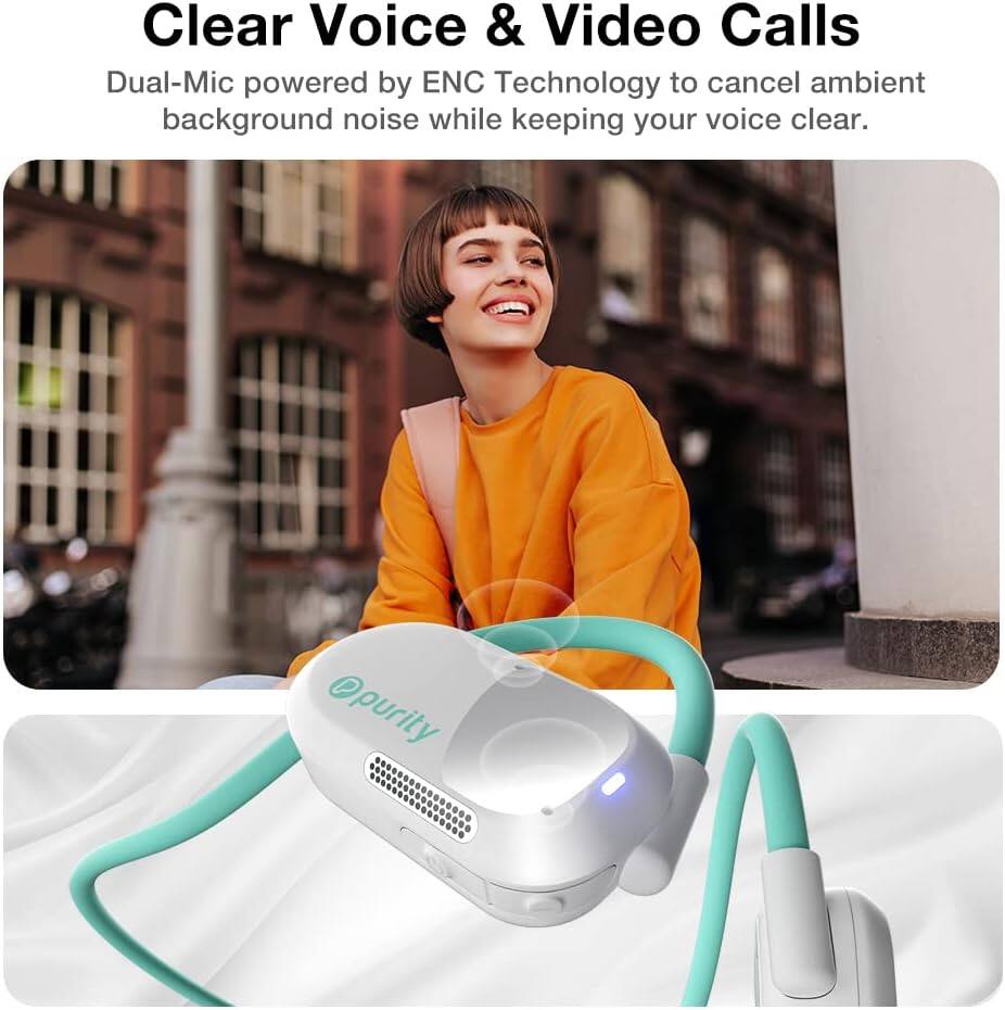 Clear Voice & Video Calls

Dual-Mic powered by ENC Technology to cancel ambient background noise while keeping your voice clear.