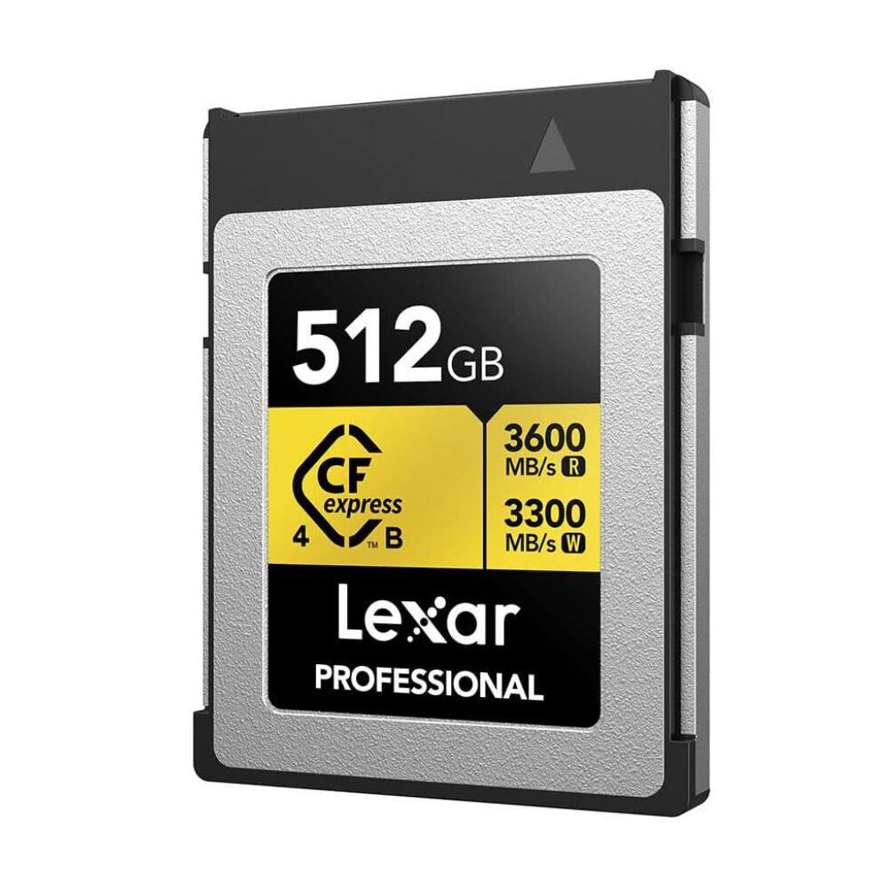 512GB 3600 MB/s R 3300 MB/s W CF express 4 Lexar PROFESSIONAL