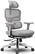 Left. Newtral - Ergonomic High Back Mesh Office Chair with Headrest - Gray.