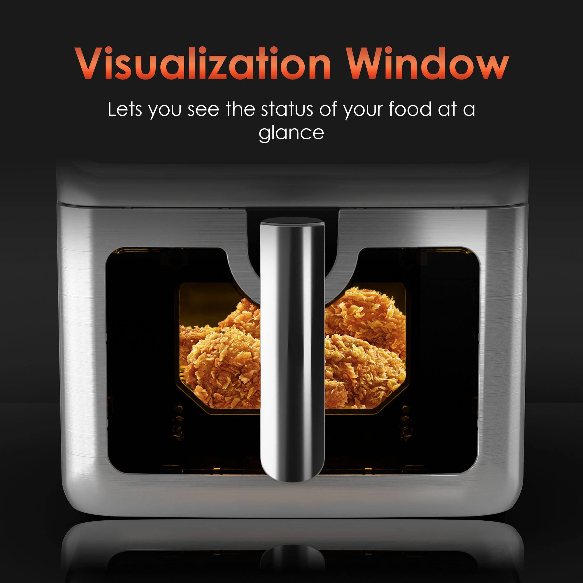 Visualization Window  
Lets you see the status of your food at a glance