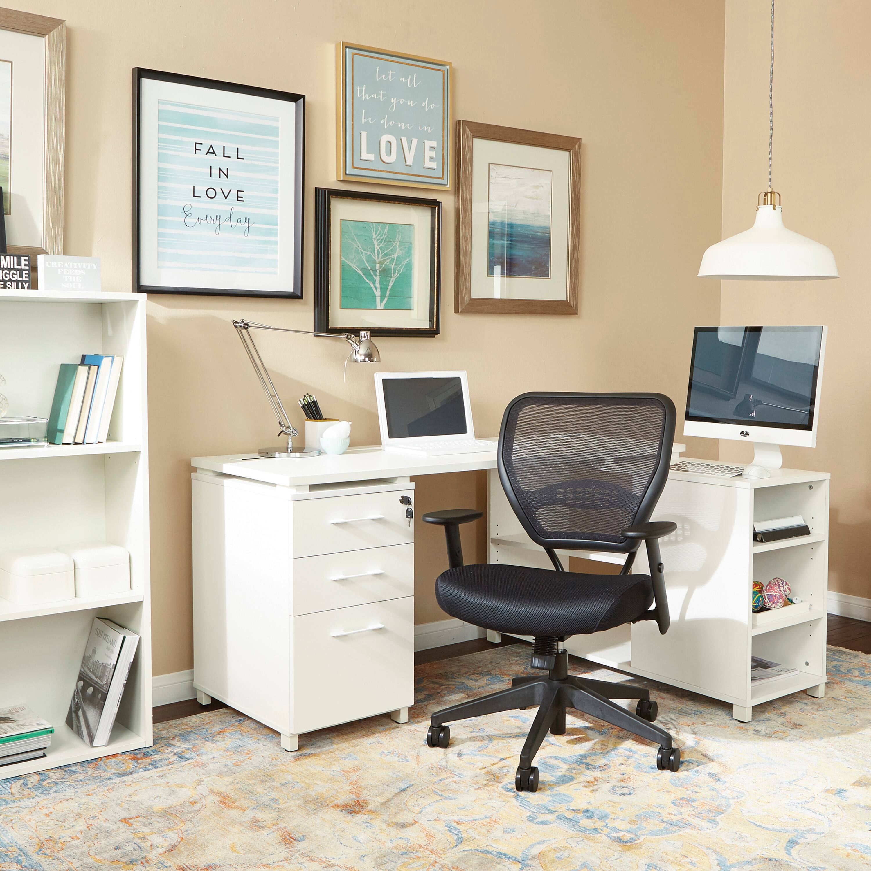 Alt View 12. Office Star Products - Space Seating Mesh Fabric Manager Chair - Black.