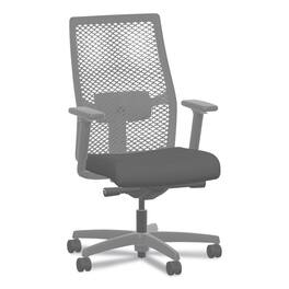 Our Brands - REMOVE - 2.0 Reactiv Mid-Back Task Chair, 17.25" to 21.75" Seat Height, Fabric Seat, Back - Black