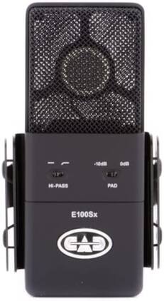 CAD Audio - E100SX Large Diaphragm Supercardioid Condenser Microphone ,Black - Black