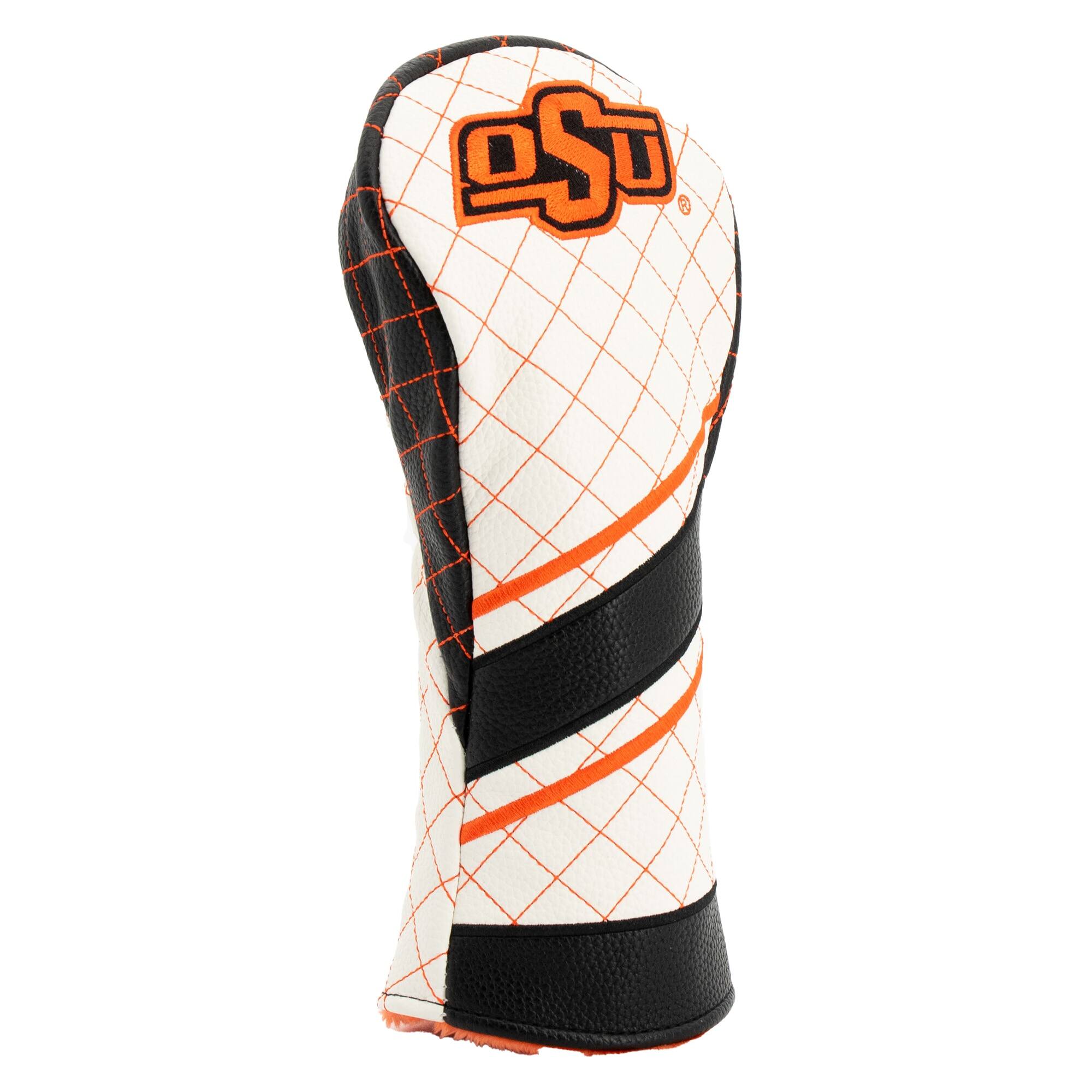 Alt View 2. Team Golf - Oklahoma State Cowboys Striped Quilted Fairway Headcover - Multicolor.