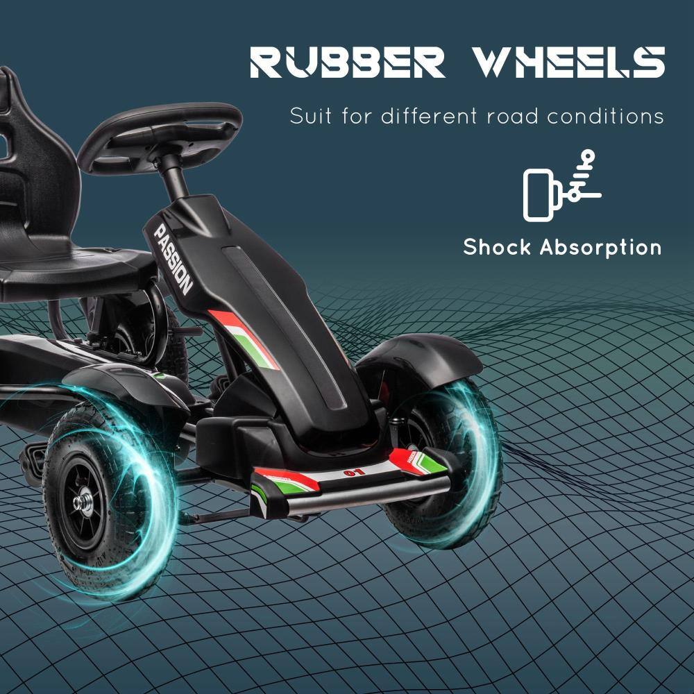 RUBBER WHEELS  
Suit for different road conditions  

Shock Absorption