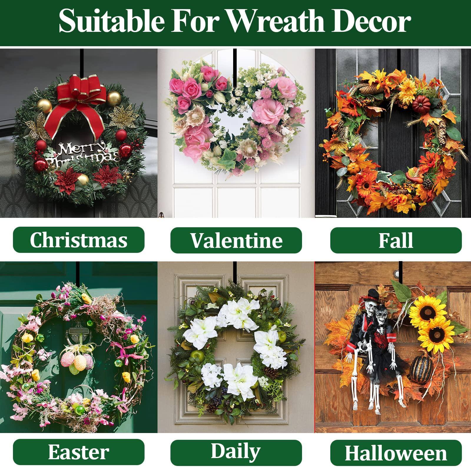 Suitable For Wreath Decor

- Christmas
- Valentine
- Fall
- Easter
- Daily
- Halloween