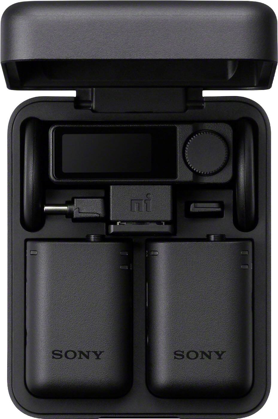 Sony wireless microphone ECM W5 Black - Best Buy