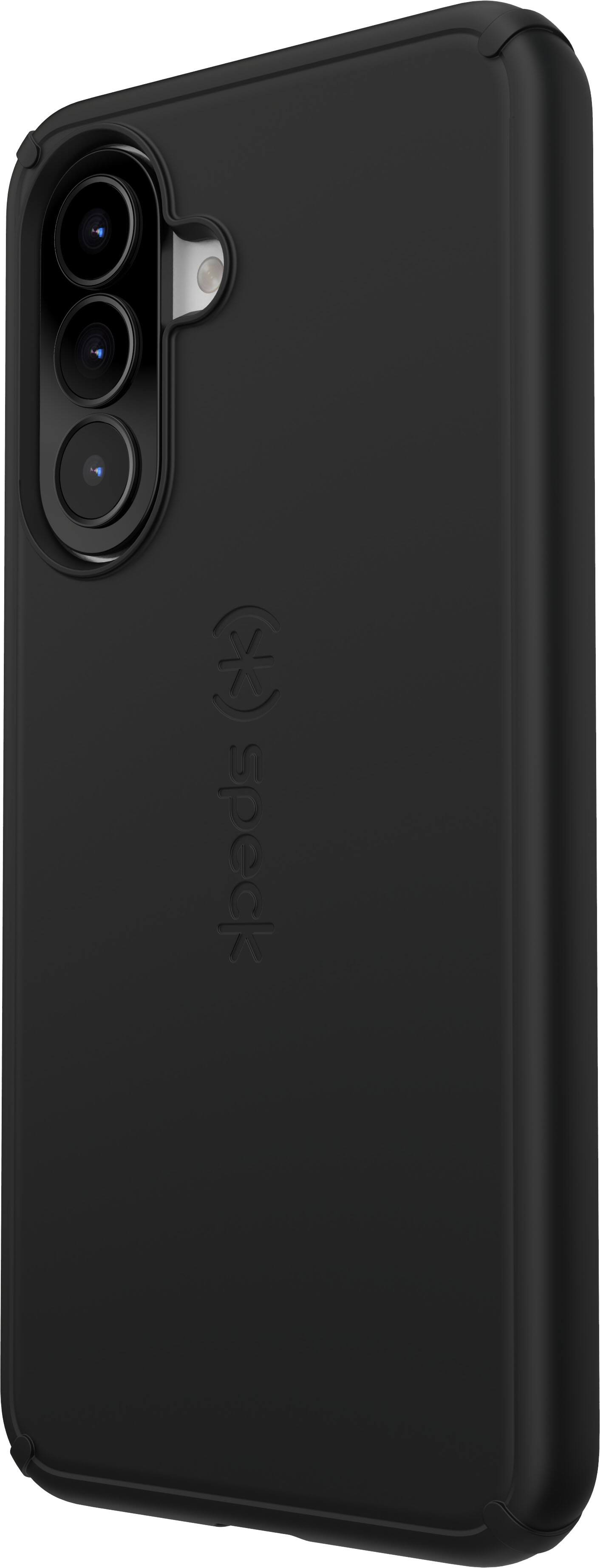 Left. Speck - ImpactHero Slim Case For Samsung Galaxy A37/A36 - Black.