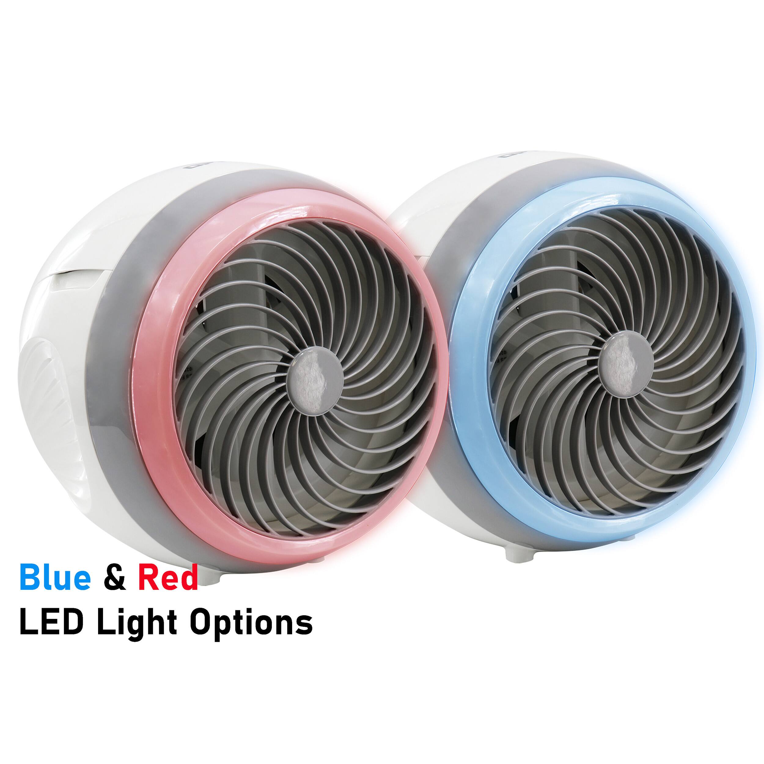 Blue & Red
LED Light Options