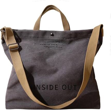 Canvas bag
made of 100% cotton
simple & casual
INSIDE OUT