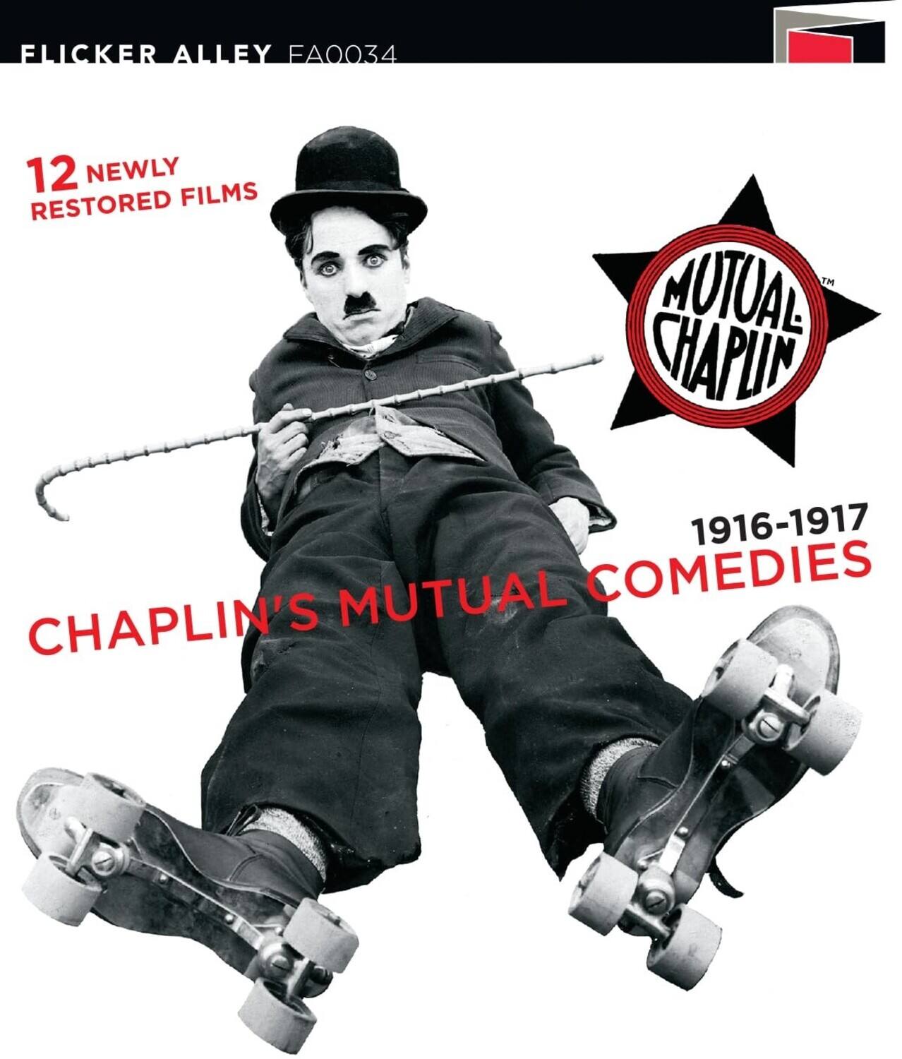 Front. Chaplin's Mutual Comedies 1916-1917   - BLU-RAY.