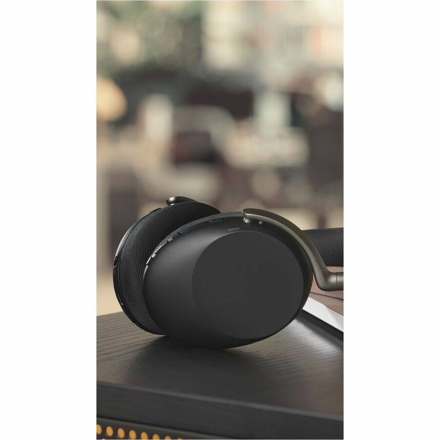 Alt View 2. Jabra - Jabra Evolve3 85 Headset - Microsoft Teams Certification - Stereo - Mini-phone (3.5mm) - Wired/Wireless - Bluetooth - Black.