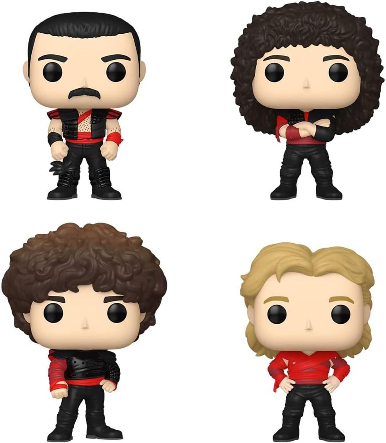 Queen FUNKO POP! Rocks: Queen 4 Pack COLLECTABLES Multicolor