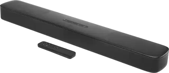 Front. JBL - 5.0ch Soundbar with Multibeam - Black.