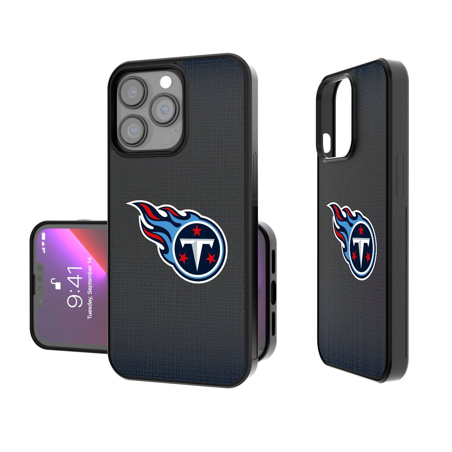 Keyscaper - NFL - Tennessee Titans Linen Logo iPhone Bump Case - 14 Pro - Black price history on PriceWatchPro