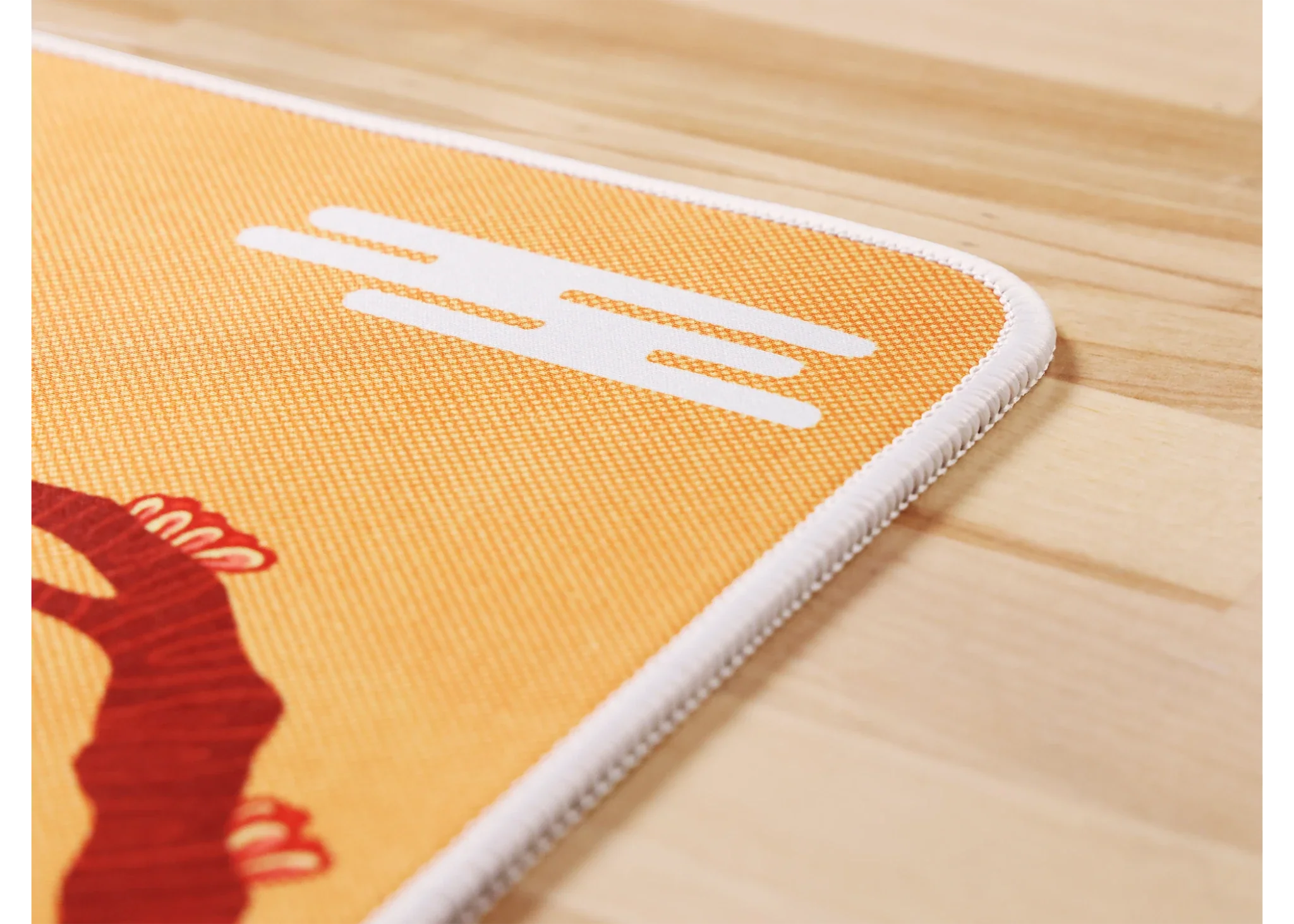Angle. MAINGEAR - "Good Fortune" Mouse Mat - multicolored.