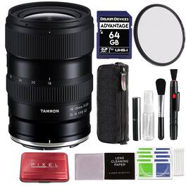 Tamron - 16-30mm f/2.8 Di III VXD G2 Lens For Nikon Z Mount with Advance Accessories and Travel Bundle | AFA064Z700 - Black