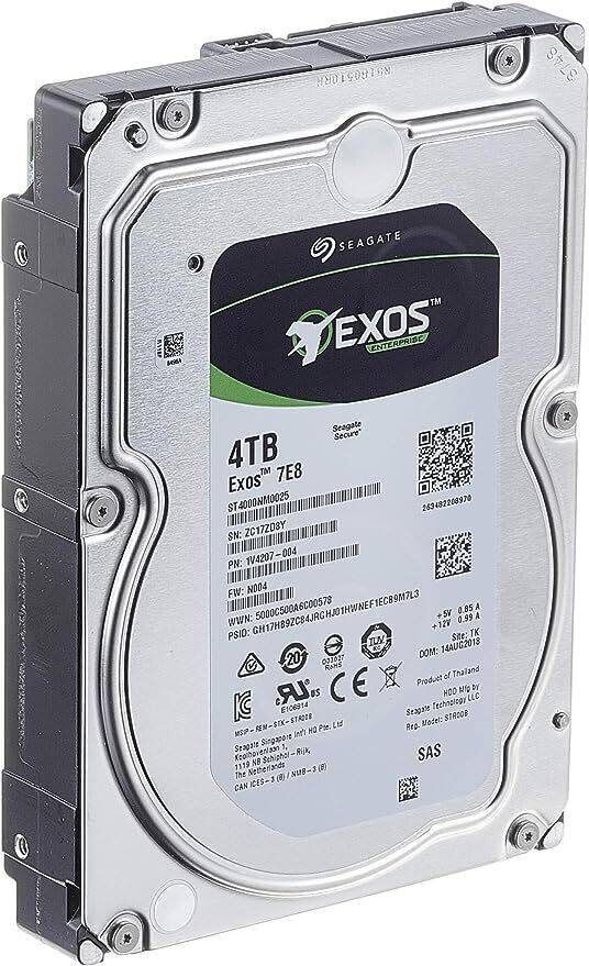 H801908159 3748 SEAGATE SeMs TM EXOS ENTERPRISE Seagate Secure 4TB TM ExosT 7E8 ST 4000NM0025 482208970 SN: ZC17208Y TV4207-004 - PN: FW: NO04 THWNEF 1EC89M7L3 A GH17HB9ZC84JRGHJ01HWNEF1ECB9 5000C500A HJO +SV 0.85 0.99 A WWN: GH17H89ZC84JRG +127 PSIO: Site: TK TUM 14AUG2018 20 DOM: 033027 RoHS Thailand Product of IC LR. US CE Technology HOO  LLC by E106914 Seagale Model: STROOB MSP-REM-STX-STRDEB Pte. L Rep. MP Int HO Seagale Singapore Keathovenlaan R