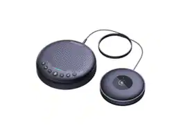 EMEET - Luna Plus Meeting Kit - 8+1 Mic, VoiceIA Noise Cancel, Daisy-Chain 25, 10H Battery - Black