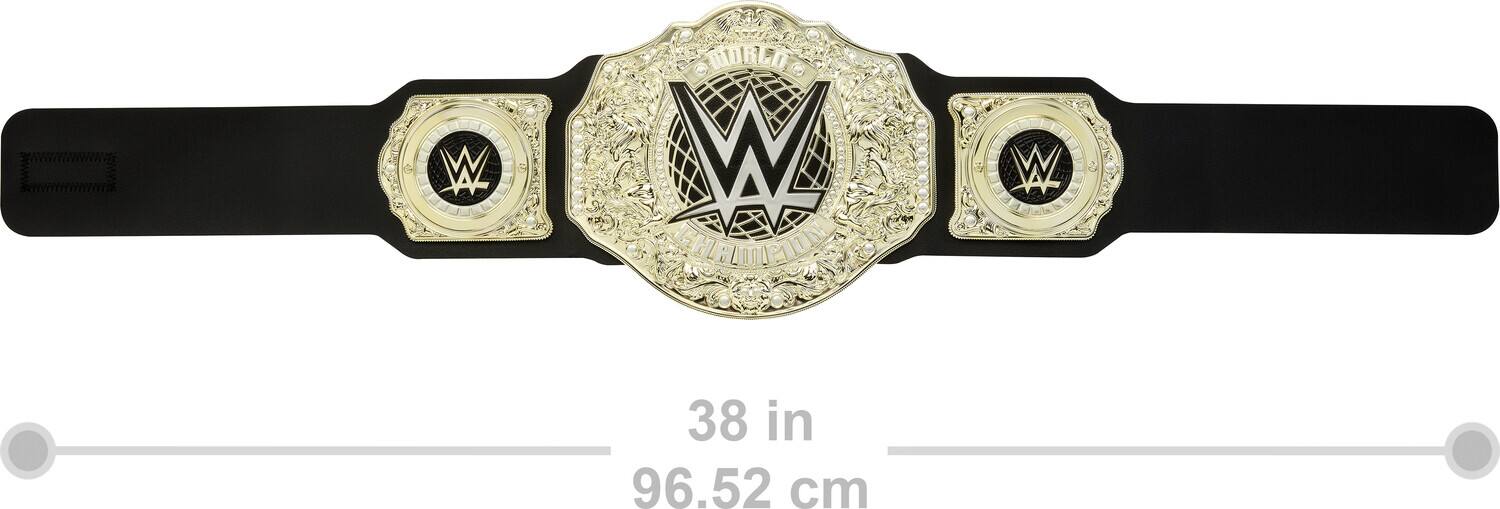 WWE World Heavyweight Championship  
38 in  
96.52 cm