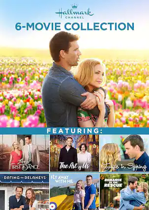 Front. Hallmark Channel 6-Movie Collection: Love at First Dance / The Art of Us / Tulips in Spring / Dating - DVD.