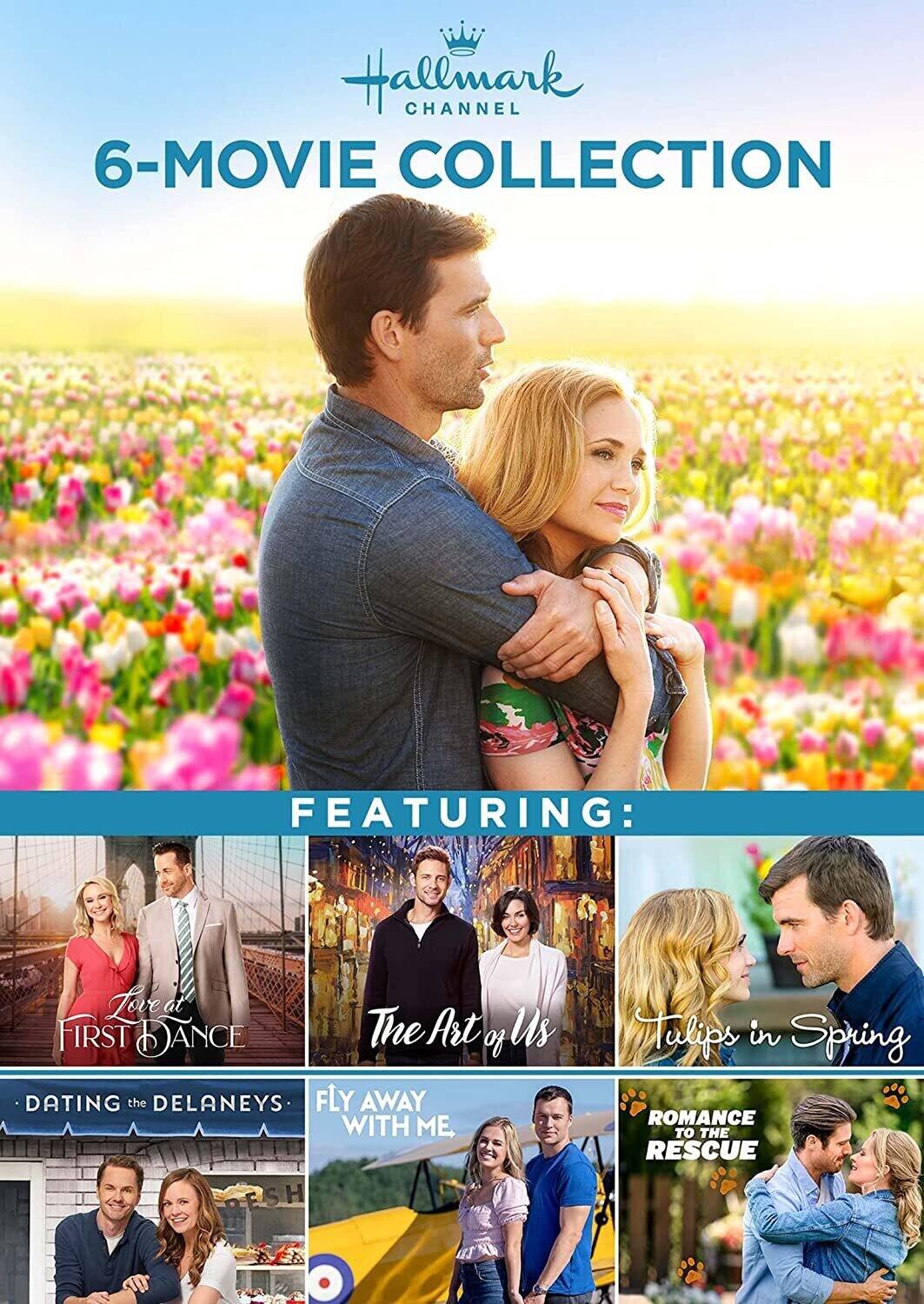 Front. Hallmark Channel 6-Movie Collection: Love at First Dance / The Art of Us / Tulips in Spring / Dating - DVD.