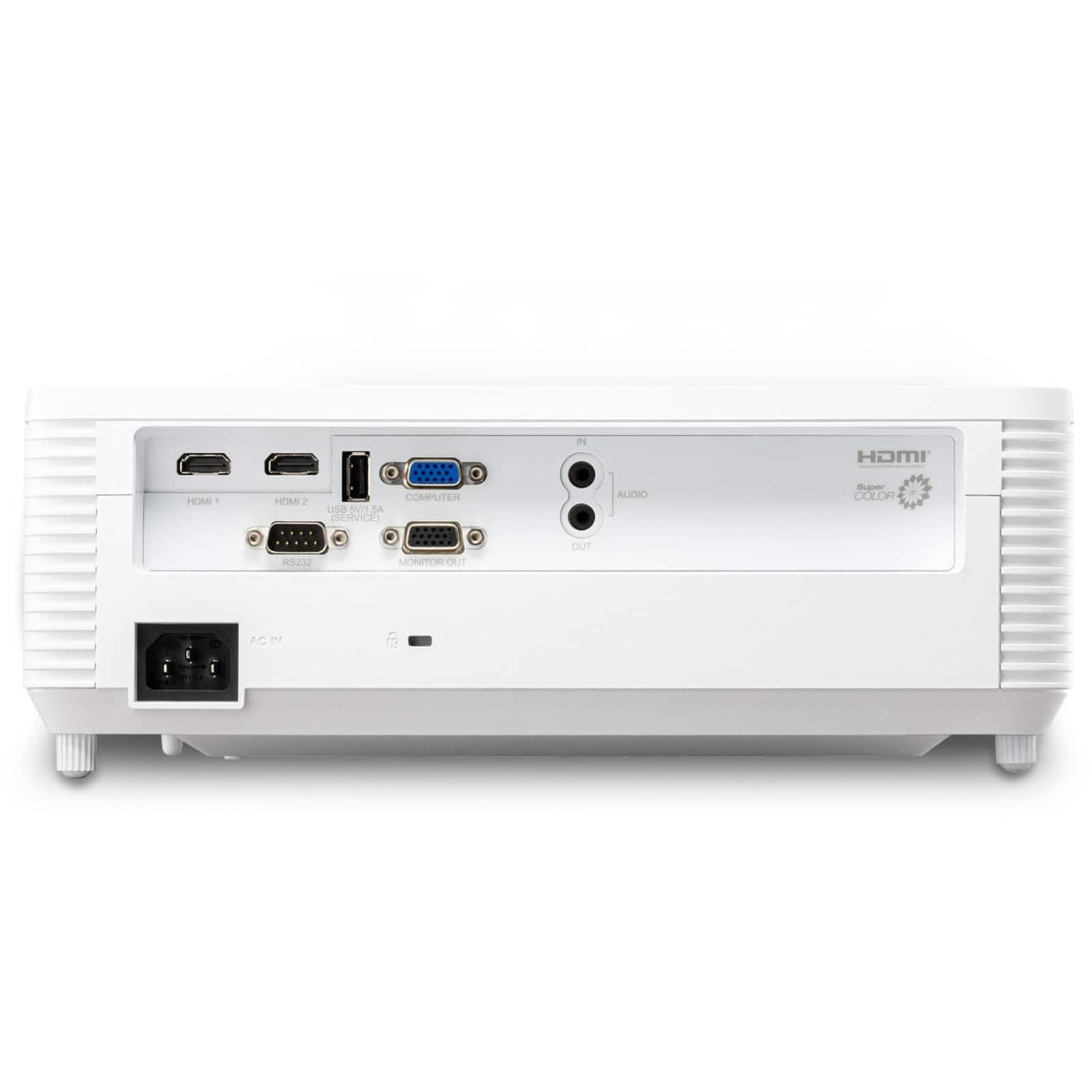 Alt View 11. ViewSonic - PA700S 4,500 ANSI Lumens SVGA Business/Education Projector - White.