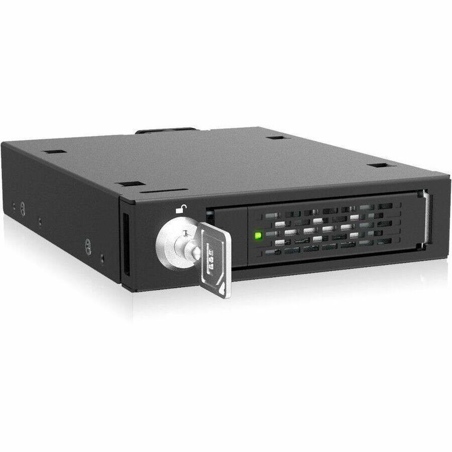 Alt View 8. Icy Dock - Icy Dock ToughArmor MB601V5K-B Drive Enclosure for 3.5" U.2, U.3, PCI Express NVMe - PCI Express Host Interface External.