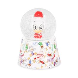 Disney - Ducktales Huey Duck 3-Inch Mini Light-Up Snow Globe - Multi-Colored