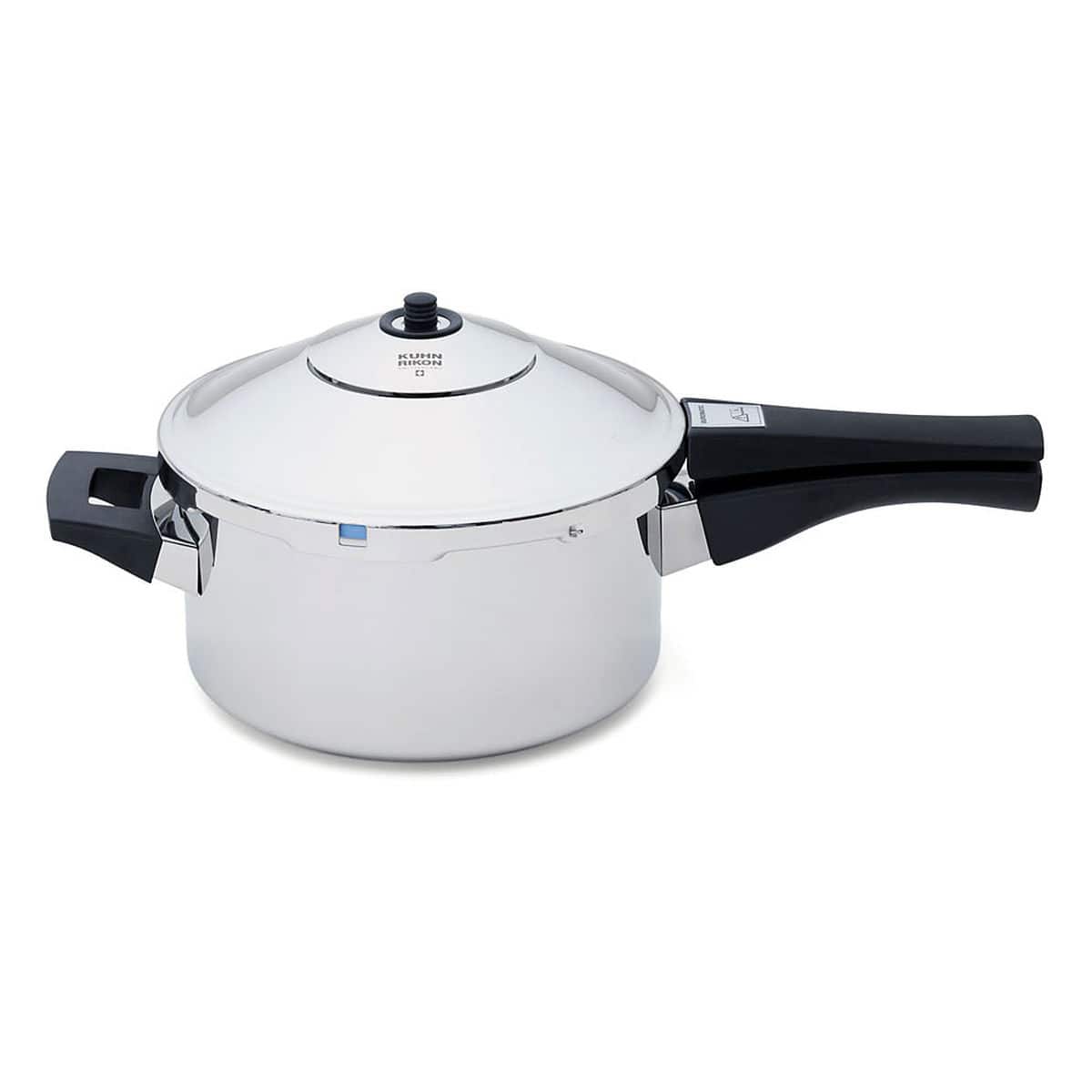 Kuhn Rikon - Duromatic Stainless Steel Saucepan Pressure Cooker, 3.7 Qt - Silver