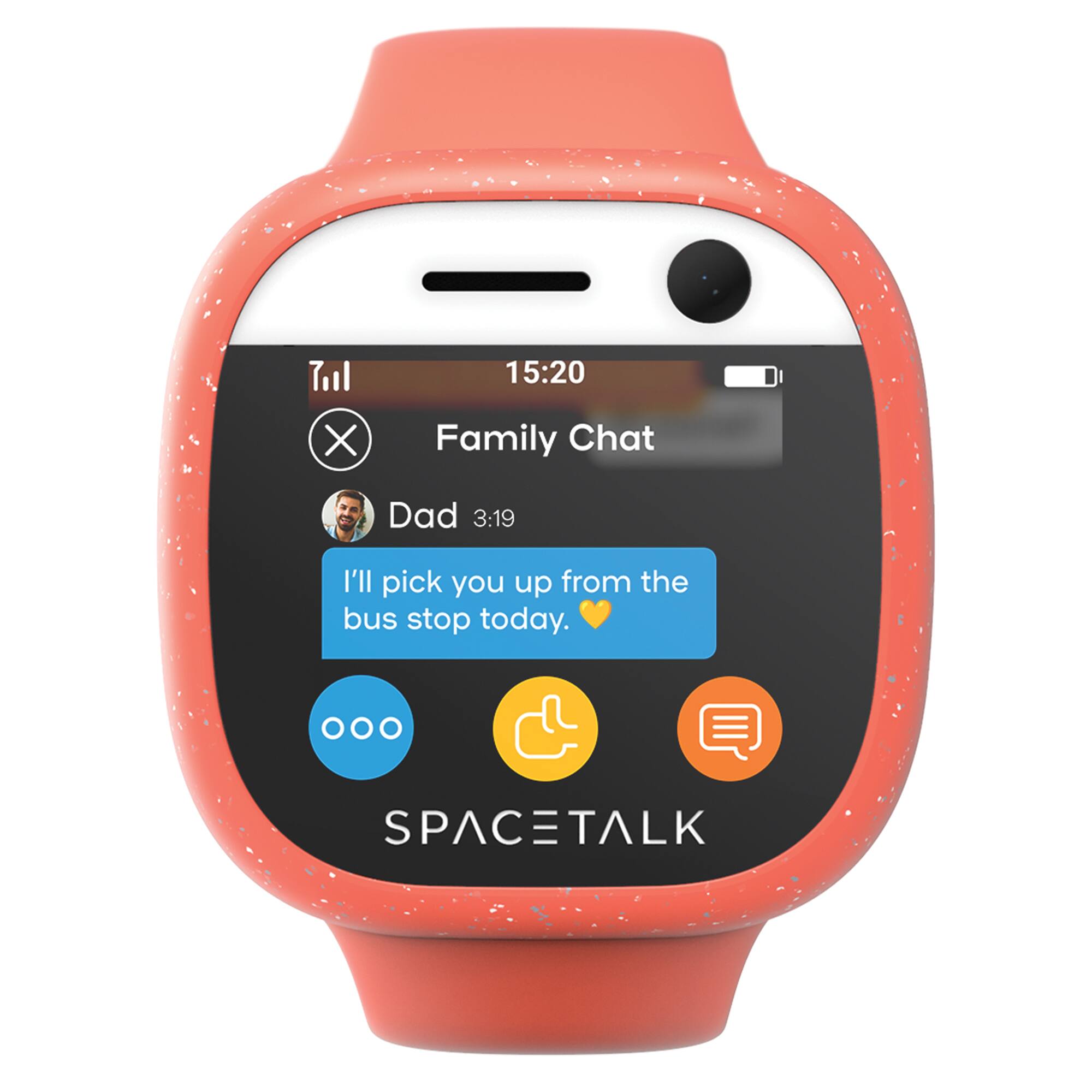 Best Buy Spacetalk Adventurer 4G Kids Smart Watch Phone and GPS Tracker Coral ST2 CR 2